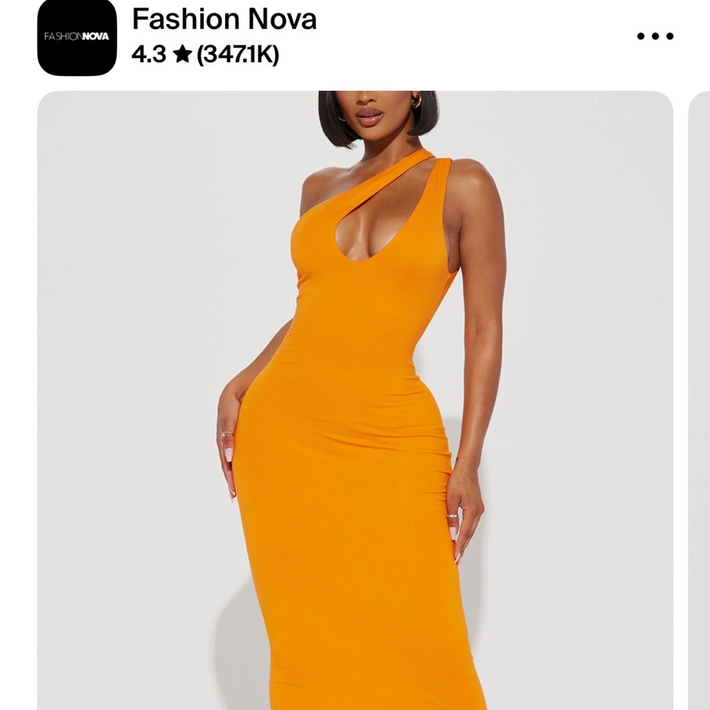 Fashion nova maxi dress
